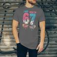 Baseball Ice Cream I Was 6 Now I'm 7 67 Birthday Boy Unisex Jersey T-Shirt Baseball Ice Cream I Was 6 Now I'm 7 67 Birthday Boy Unisex Jersey T-Shirt