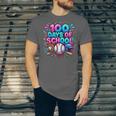 Baseball Ice Cream Drip 100 Days Of School Student Teacher Unisex Jersey T-Shirt