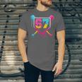 Baseball Ice Cream Drip 67 Meme Six Seven 67th Birthday Unisex Jersey T-Shirt Baseball Ice Cream Drip 67 Meme Six Seven 67th Birthday Unisex Jersey T-Shirt