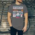 Baseball Ice Cream Drip Bonus Mom Of The Birthday Boy Unisex Jersey T-Shirt