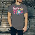 Baseball Ice Cream Drip Coquette Women Girls Mom Mama Unisex Jersey T-Shirt