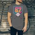 Baseball Ice Cream Drip Number 67 Player 67th Birthday Men Unisex Jersey T-Shirt Baseball Ice Cream Drip Number 67 Player 67th Birthday Men Unisex Jersey T-Shirt