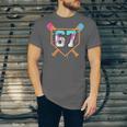 Baseball Ice Cream Drip Number 67 Player Six Seven Meme 6 7 Unisex Jersey T-Shirt