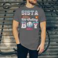 Baseball Ice Cream Drip Sista Of The Birthday Boy Unisex Jersey T-Shirt