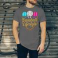 Baseball Lifestyle Baseball Drip Icecream Unisex Jersey T-Shirt Baseball Lifestyle Baseball Drip Icecream Unisex Jersey T-Shirt