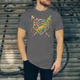 Baseball Mardi Gras Home Plate Ice Cream Drip Carnival Mask Unisex Jersey T-Shirt Baseball Mardi Gras Home Plate Ice Cream Drip Carnival Mask Unisex Jersey T-Shirt