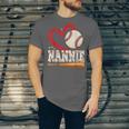 Baseball Nannie Baseball Heart Family Matching Unisex Jersey T-Shirt Baseball Nannie Baseball Heart Family Matching Unisex Jersey T-Shirt