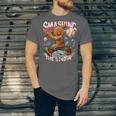 Baseball Player Christmas Gingerbread Smashing Through Snow Unisex Jersey T-Shirt Baseball Player Christmas Gingerbread Smashing Through Snow Unisex Jersey T-Shirt