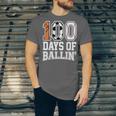 Baseball Soccer Basketball 100 Days Of School Unisex Jersey T-Shirt