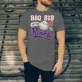 Big Sis Rookie Of Year 1st Birthday Baseball Theme Matching Unisex Jersey T-Shirt