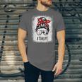 Bleached Tia Life Soccer Messy Bun Baseball Game Day Unisex Jersey T-Shirt Bleached Tia Life Soccer Messy Bun Baseball Game Day Unisex Jersey T-Shirt