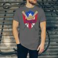 Boricua Puerto Rico Baseball Coqui Frog Pava Hat Fan Unisex Jersey T-Shirt