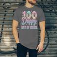 Boys Kids 100 Drippy Days Of School Baseball Drip Ice Cream Unisex Jersey T-Shirt Boys Kids 100 Drippy Days Of School Baseball Drip Ice Cream Unisex Jersey T-Shirt