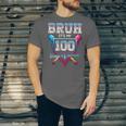 Bruh It's My 100 Days Of School Baseball Ice Cream Drip Boys Unisex Jersey T-Shirt Bruh It's My 100 Days Of School Baseball Ice Cream Drip Boys Unisex Jersey T-Shirt