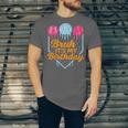 Bruh It's My Birthday Ice Cream Drip Baseball Birthday Unisex Jersey T-Shirt