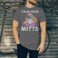 Calm Your Mitts Baseball Ice Cream Drip Crossed Bats Sport Unisex Jersey T-Shirt Calm Your Mitts Baseball Ice Cream Drip Crossed Bats Sport Unisex Jersey T-Shirt