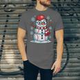 Christmas Baseball Snowman Xmas Pajamas Women Men Boys Unisex Jersey T-Shirt Christmas Baseball Snowman Xmas Pajamas Women Men Boys Unisex Jersey T-Shirt