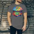 Colorful Baseball Field Home Run Baseball Player Fans Unisex Jersey T-Shirt Colorful Baseball Field Home Run Baseball Player Fans Unisex Jersey T-Shirt