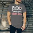 Crazy Proud Soccer Baseball Player Mom Ball Mother Unisex Jersey T-Shirt Crazy Proud Soccer Baseball Player Mom Ball Mother Unisex Jersey T-Shirt