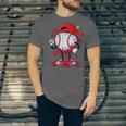 Cute Game Day Baseball Ice Cream Drip Valentine Love XOXO Unisex Jersey T-Shirt
