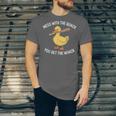 Duck And Baseball Bat Mess With The Quack You Get Whack Unisex Jersey T-Shirt Duck And Baseball Bat Mess With The Quack You Get Whack Unisex Jersey T-Shirt