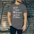 Eat Sleep Baseball Anime Repeat Japanese Otaku Unisex Jersey T-Shirt Eat Sleep Baseball Anime Repeat Japanese Otaku Unisex Jersey T-Shirt