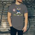 Goat Baseball Player With Bat And Ball Drip Animal Sports Unisex Jersey T-Shirt Goat Baseball Player With Bat And Ball Drip Animal Sports Unisex Jersey T-Shirt