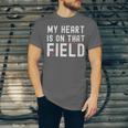 My Heart Is On That Field Baseball Softball Dad Father Unisex Jersey T-Shirt My Heart Is On That Field Baseball Softball Dad Father Unisex Jersey T-Shirt