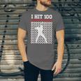 I Hit 100 Days Of School Baseball 100 Day Of School Unisex Jersey T-Shirt I Hit 100 Days Of School Baseball 100 Day Of School Unisex Jersey T-Shirt