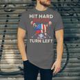 Hit Hard Run Fast Turn Left Baseball Cream Drip Crossed Bats Unisex Jersey T-Shirt Hit Hard Run Fast Turn Left Baseball Cream Drip Crossed Bats Unisex Jersey T-Shirt