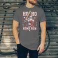 Ho Ho Home Run Baseball Christmas Holiday Sports Santa Unisex Jersey T-Shirt Ho Ho Home Run Baseball Christmas Holiday Sports Santa Unisex Jersey T-Shirt