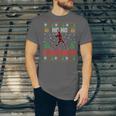 Ho Ho Homerun Xmas Sports Player Baseball Ugly Christmas Unisex Jersey T-Shirt Ho Ho Homerun Xmas Sports Player Baseball Ugly Christmas Unisex Jersey T-Shirt