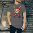 HUGvyn Santa Playing Baseball Ice Cream Drip Christmas Boys Unisex Jersey T-Shirt HUGvyn Santa Playing Baseball Ice Cream Drip Christmas Boys Unisex Jersey T-Shirt