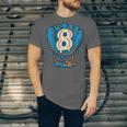 Ice Cream Baseball Glove 8th Birthday Edition Unisex Jersey T-Shirt