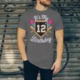 It's My 12th Birthday Baseball Fan Celebration Unisex Jersey T-Shirt It's My 12th Birthday Baseball Fan Celebration Unisex Jersey T-Shirt