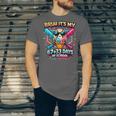 It's My 6733 Days Of School Baseball Ice Cream Dripping Unisex Jersey T-Shirt