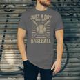 Just a Boy Who Loves Baseball Unisex Jersey T-Shirt Just a Boy Who Loves Baseball Unisex Jersey T-Shirt