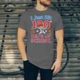 I Just Hit 100 Days Of School Baseball 100th Day Boys Kids Unisex Jersey T-Shirt