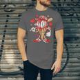 Kids Baseball Drip Ice Cream Apparel Kids Boys Valentine Unisex Jersey T-Shirt