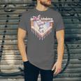Kids Happy Easter Bunny Playing Baseball Boy Ice Cream Drip Unisex Jersey T-Shirt