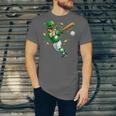 Leprechaun Play Baseball St Patrick's Day Men Kid Boys Unisex Jersey T-Shirt Leprechaun Play Baseball St Patrick's Day Men Kid Boys Unisex Jersey T-Shirt