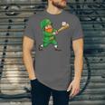 Leprechaun Playing Baseball St Patricks Day Men Boys Kids Unisex Jersey T-Shirt Leprechaun Playing Baseball St Patricks Day Men Boys Kids Unisex Jersey T-Shirt