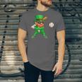 Leprechaun Playing Baseball St Patricks Day Sport Boys Unisex Jersey T-Shirt Leprechaun Playing Baseball St Patricks Day Sport Boys Unisex Jersey T-Shirt