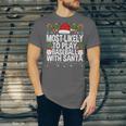 Most Likely To Play Baseball With Santa Christmas Baseball Unisex Jersey T-Shirt Most Likely To Play Baseball With Santa Christmas Baseball Unisex Jersey T-Shirt