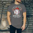Most Likely To Play Baseball With Santa Christmas Xmas Unisex Jersey T-Shirt