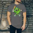 Lucky Shamrock Playing Baseball St Patrick's Kids Boys Unisex Jersey T-Shirt Lucky Shamrock Playing Baseball St Patrick's Kids Boys Unisex Jersey T-Shirt