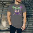 Mardi Gras Baseball Carnival Party Ice Cream Drip Boys Unisex Jersey T-Shirt Mardi Gras Baseball Carnival Party Ice Cream Drip Boys Unisex Jersey T-Shirt