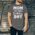 Mom Of The Birthday Boy Baseball Bday Family Unisex Jersey T-Shirt Mom Of The Birthday Boy Baseball Bday Family Unisex Jersey T-Shirt