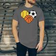 Mom Sports Heart Soccer Basketball Baseball Softball Unisex Jersey T-Shirt Mom Sports Heart Soccer Basketball Baseball Softball Unisex Jersey T-Shirt