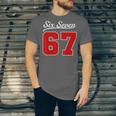Number 67 Numbered Six Seven Baseball Jersey Style Team 67 Unisex Jersey T-Shirt Number 67 Numbered Six Seven Baseball Jersey Style Team 67 Unisex Jersey T-Shirt